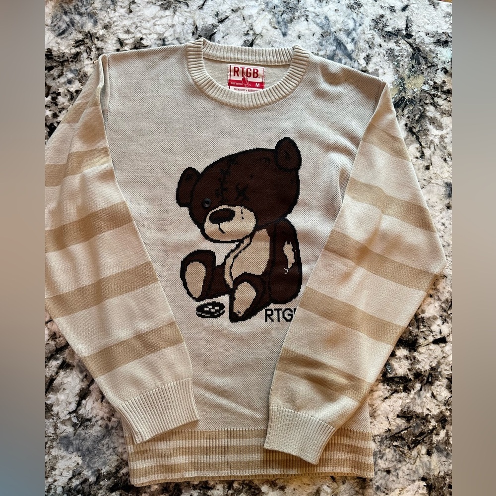 Survival RTGB Beige Sweater for Men